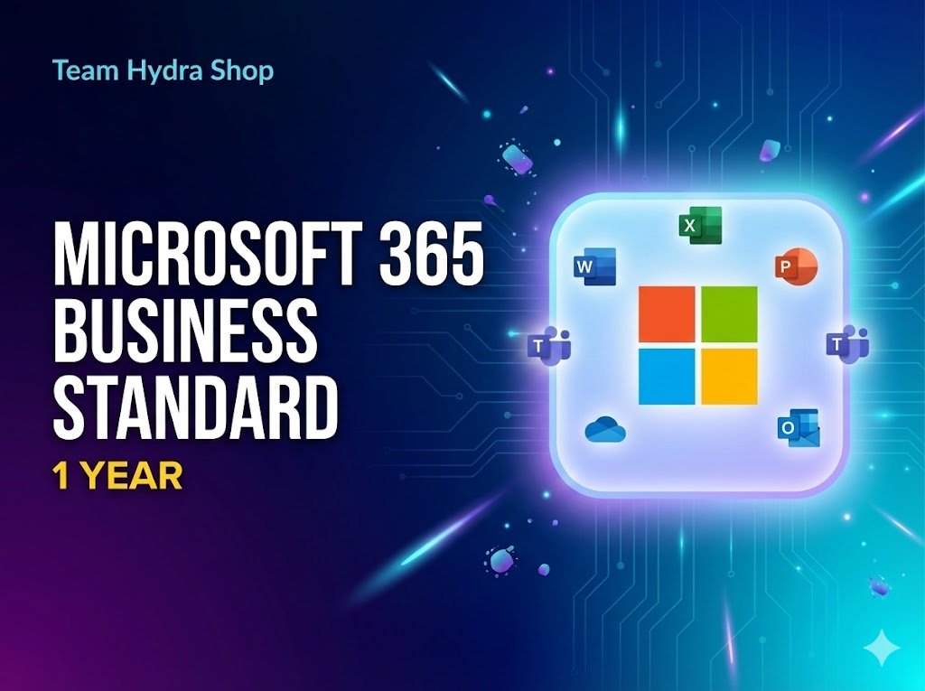 Microsoft 365 Business Standard – 1 Year Official Subscription (Email Activation)